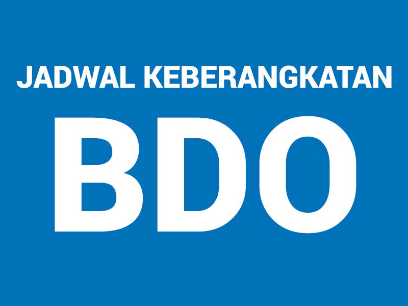 Jadwal Keberangkatan Bandara Bandung Husein Sastranegara (BDO)