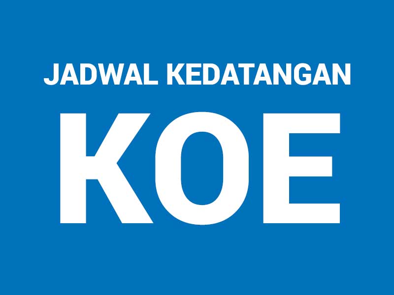 Jadwal Kedatangan Bandara Kupang El Tari (KOE)