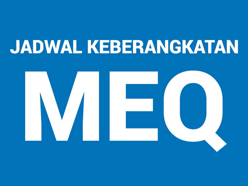 Jadwal Keberangkatan Bandara Seunagan (MEQ)